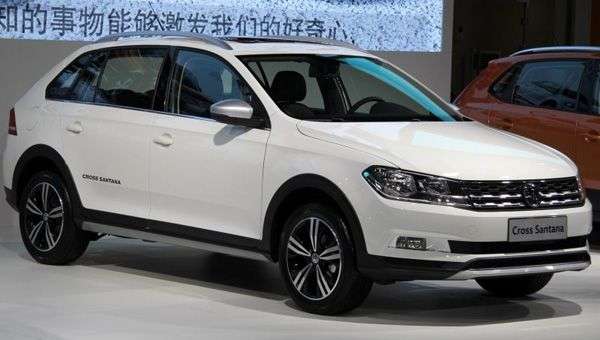 Volkswagen в Китаї оголосив про продажі оновленого Cross Santana