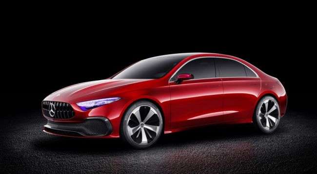 Mercedes-Benz показав прототип нового компактного седана A-Class