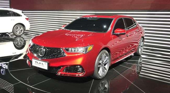 Acura презентувала подовжений седан «TLX-L»