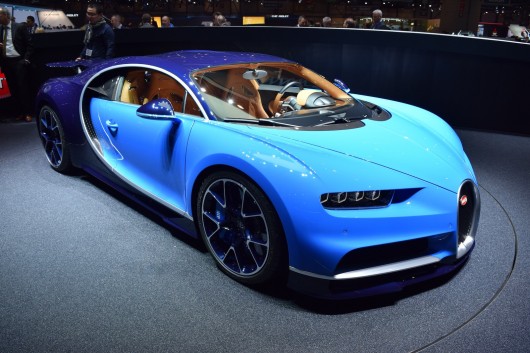 Bugatti Chiron на автосалоні в Женеві 2016