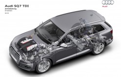 Audi SQ7 TDI представляє перший серійний кросовер з електричним компресором