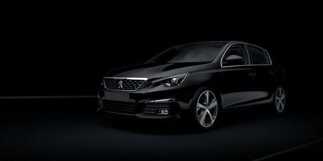 Опубліковані перші зображення оновленого Peugeot 308