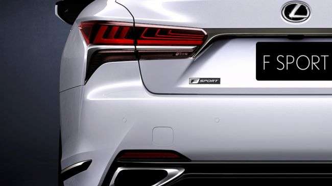 У Нью-Йорку буде показаний преміальний спортивний седан Lexus LS 500 F Sport