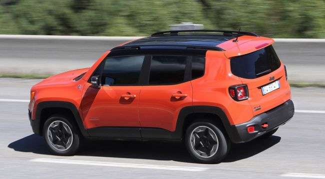 Названа ціна на нові комплектації Jeep Renegade в Росії