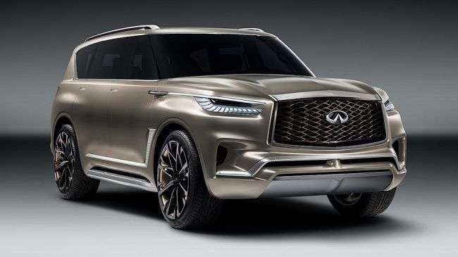 Infiniti показала свій новий кросовер Infiniti QX80 Monograph