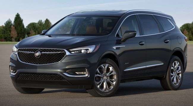 Buick показав нове покоління кросовера Enclave Aveniur 2018