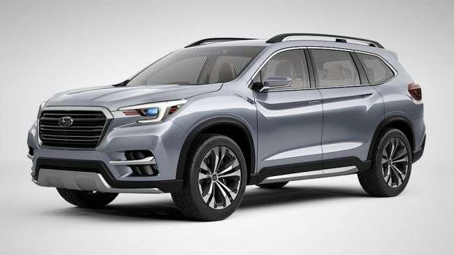 У Нью-Йорку презентовано семимісцевий кросовер Subaru Viziv-7/Ascent