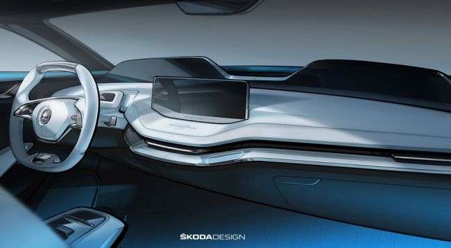 Напередодні автошоу в Шанхаї відбулася премєра кросовера Skoda Vision E