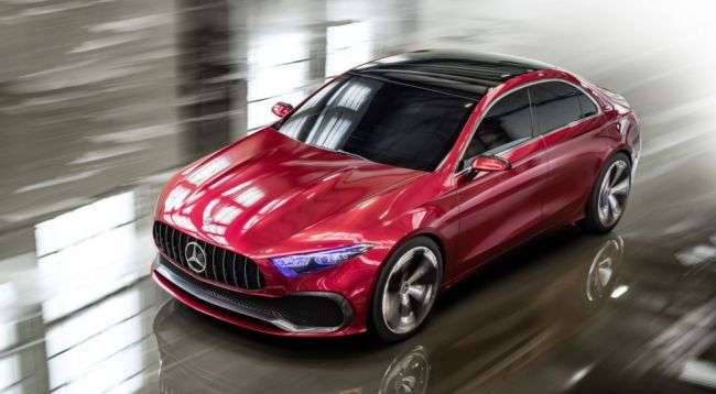 Mercedes-Benz показав прототип нового компактного седана A-Class