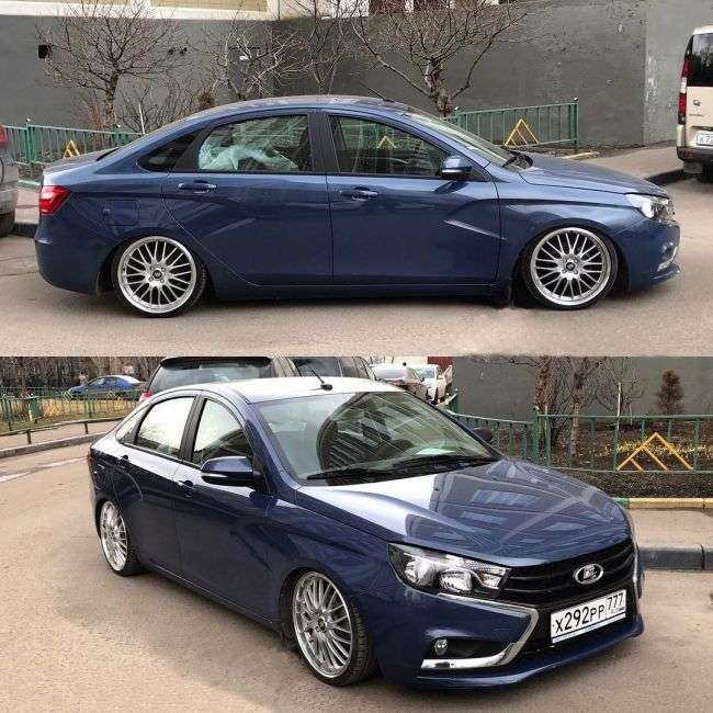 АВТОВАЗ запустив соцопитування по впровадженню пневмопідвіски на LADA Vesta
