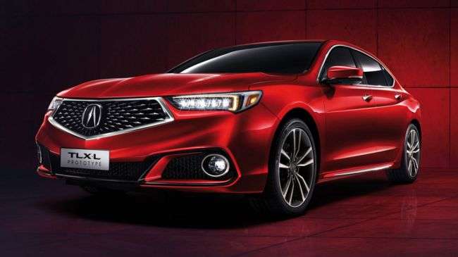 Acura презентувала подовжений седан «TLX-L»