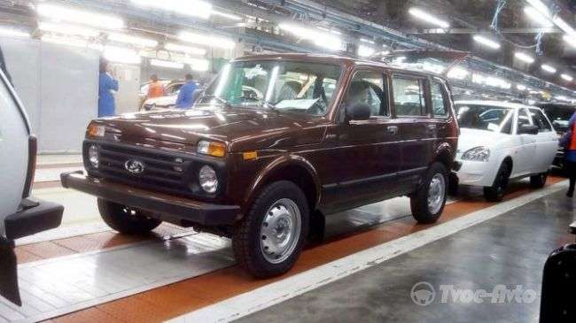 АВТОВАЗ оголосив ціну ювілейної «Ниви» LADA 4×4 40th Anniversary