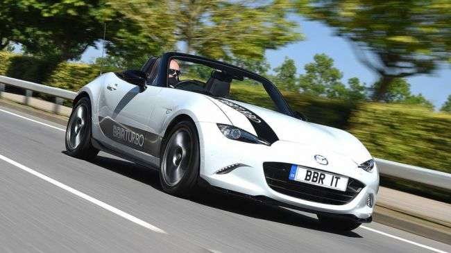 Для родстера Mazda MX-5 ательє BBR створило особливий пакет доопрацювань
