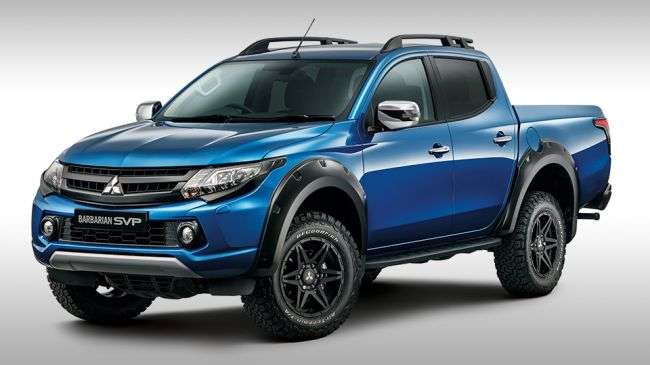 Пікап Mitsubishi L200 отримав «агресивну» спецверсію в рамках програми Special Vehicle Projects