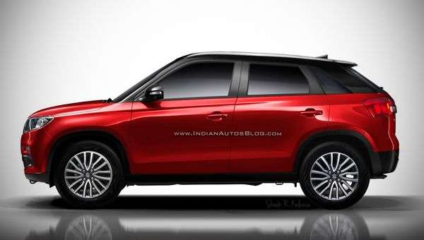 В Мережі опубліковано перший рендер крос-купе Suzuki Vitara Brezza