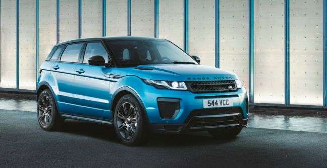Кросовер Range Rover Evoque отримав особливу версію «Landmark Edition»