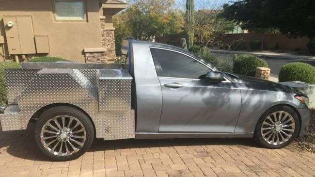 На продаж виставлений перший у світі пікап Hyundai Genesis 2015 модельного року