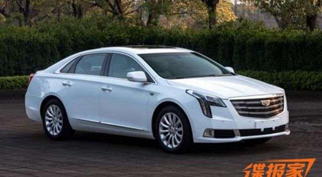 У Мережі розсекретила оновлений Cadillac XTS