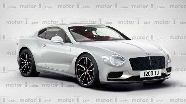 Перший рендер Bentley Continental GT 2018 опублікований в Мережі