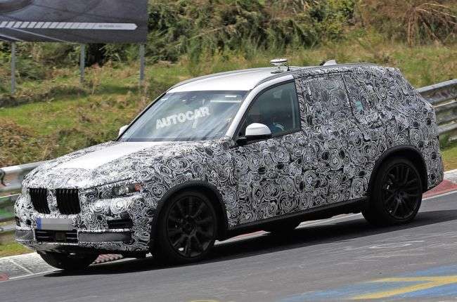 У мережі зявилося відео проходить тести нового BMW X5