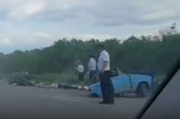 Смертельна аварія на трасі Ростов-Єйськ»: загинув водій ВАЗ-2106