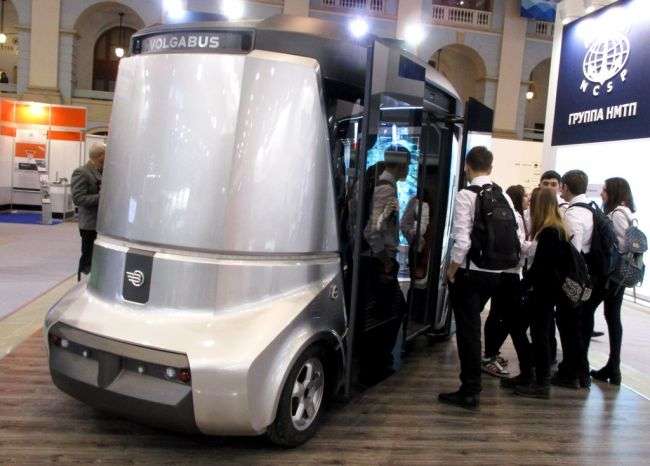 Безпілотний автобус «Матрьошка» у Росії випустять у 2017 році