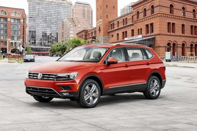 Volkswagen запропонує Tiguan 2018 з новим двигуном