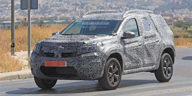 Шпигуни вперше сфотографували новий Renault Duster, в серійному кузові