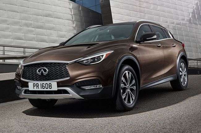 Преміальна марка Infiniti оновила ціни і комплектації моделей Q30 і QX30