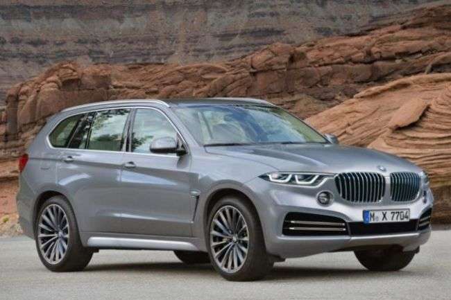 Величезний семимісний позашляховик BMW X7 покажуть восени 2017 року