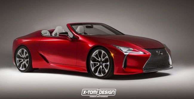 Флагманський Lexus LC може отримати відкриту версію