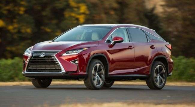 Новий семимісний Lexus RX450hL вийде на початку 2018 року