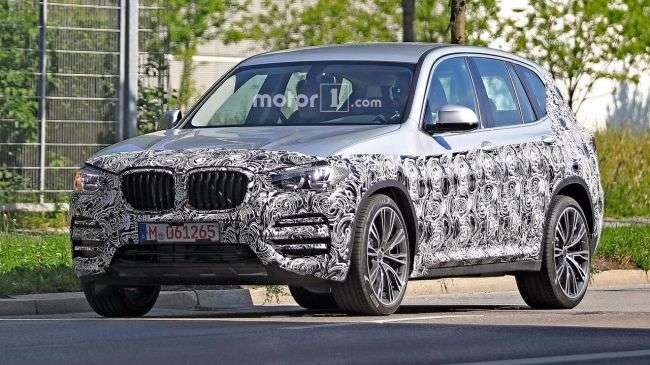Кросовер BMW X3 нового покоління знову помітили фотошпигуни