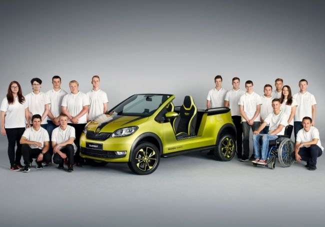 Студенти училища Skoda перетворили Skoda Citigo в електричне баггі