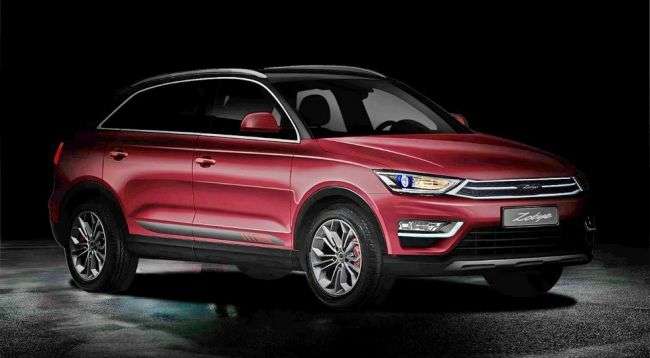 Zotye оновила свій кросовер SR7