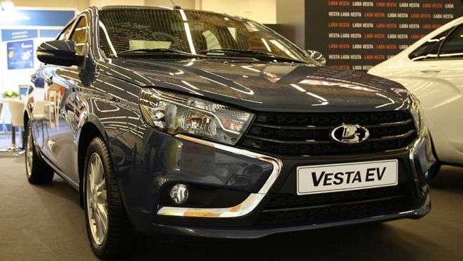 Компанія «Азія Авто» представила в Астані електричну версію LADA Vesta