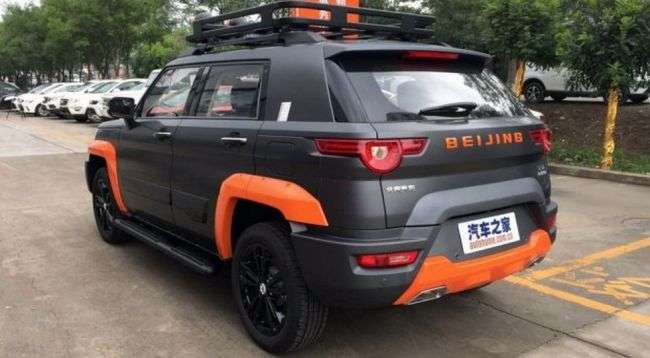 У кросовера Beijing BJ20 з дивним дизайном зявилася спецверсія
