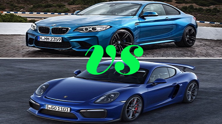 BMW M2 проти Porsche Cayman GT4