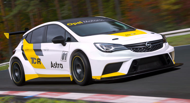 Opel Astra TCR, превю гоночного Опель