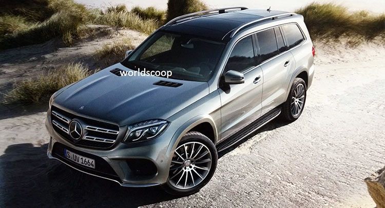 Зовнішній вид 2017 Mercedes-Benz GLS (колишній GL)