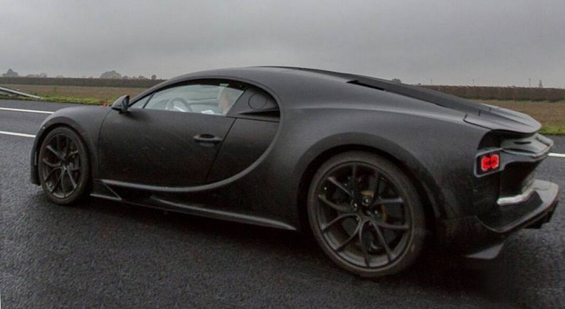 Прототип 2016 Bugatti Chiron, перші технічні характеристики, фото, відео