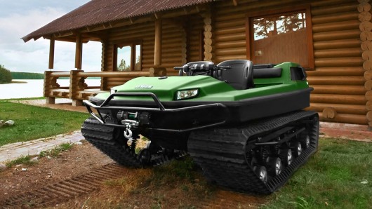 Міні танк для їзди по бездоріжжю: Тест-драйв всюдихода Tinger Track