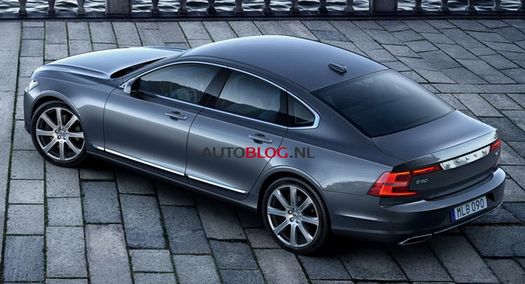 Розсекречений седан Volvo S90