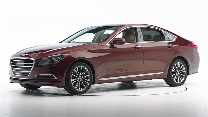 Краш-тест Hyundai Genesis 2016