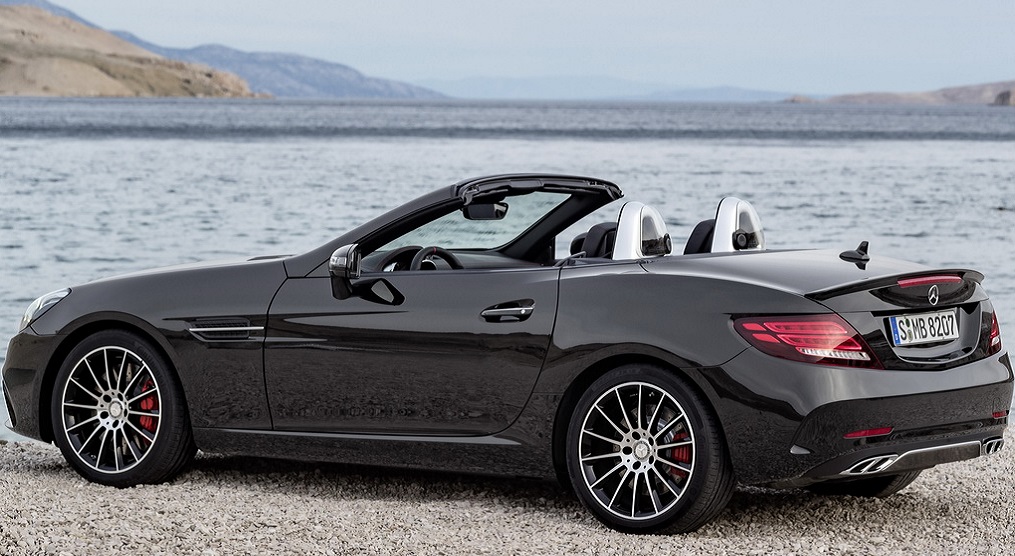 Нова фотогалерея оновленого Mercedes SLC