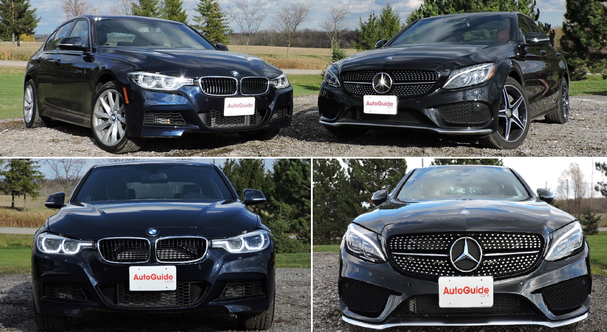 2016 BMW 340i проти 2016 Mercedes-Benz AMG C450