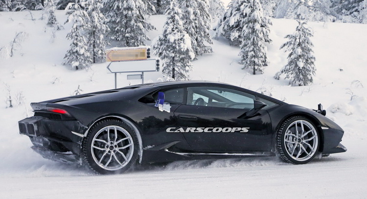 У Мережі зявилися фотографії тестового прототипу Huracan від Lamborghini