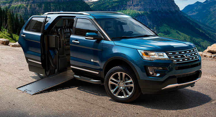 Ford Explorer BraunAbility MXV став першим у світі позашляховиком для інвалідів-візочників