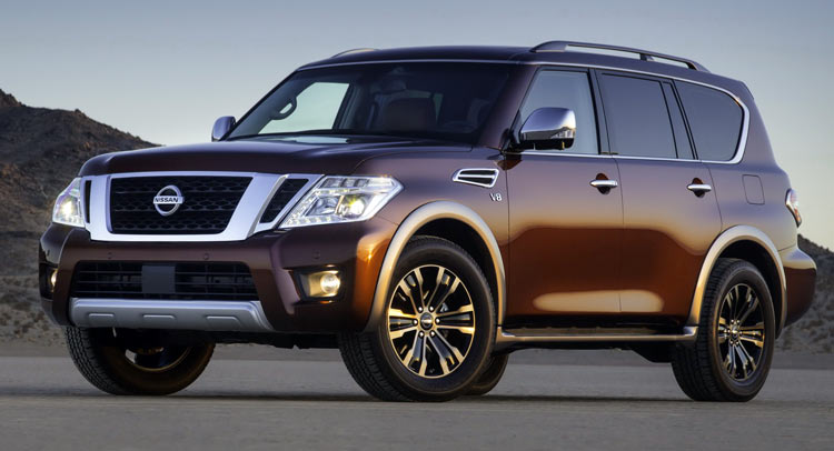2017 Nissan Armada - американська версія Infiniti QX80