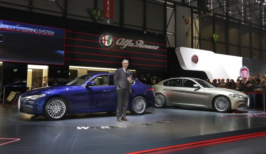 Alfa Romeo Giulia на автосалоні в Женеві 2016